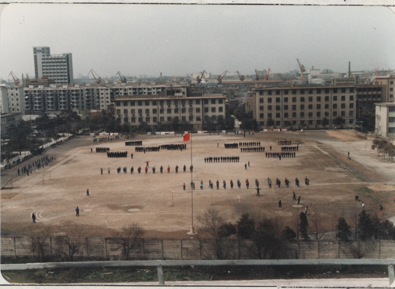 80年代上海海运学院校园老照片