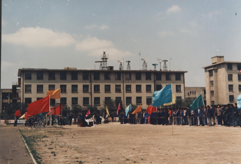 80年代上海海运学院校园老照片