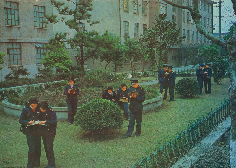 80年代上海海运学院校园老照片